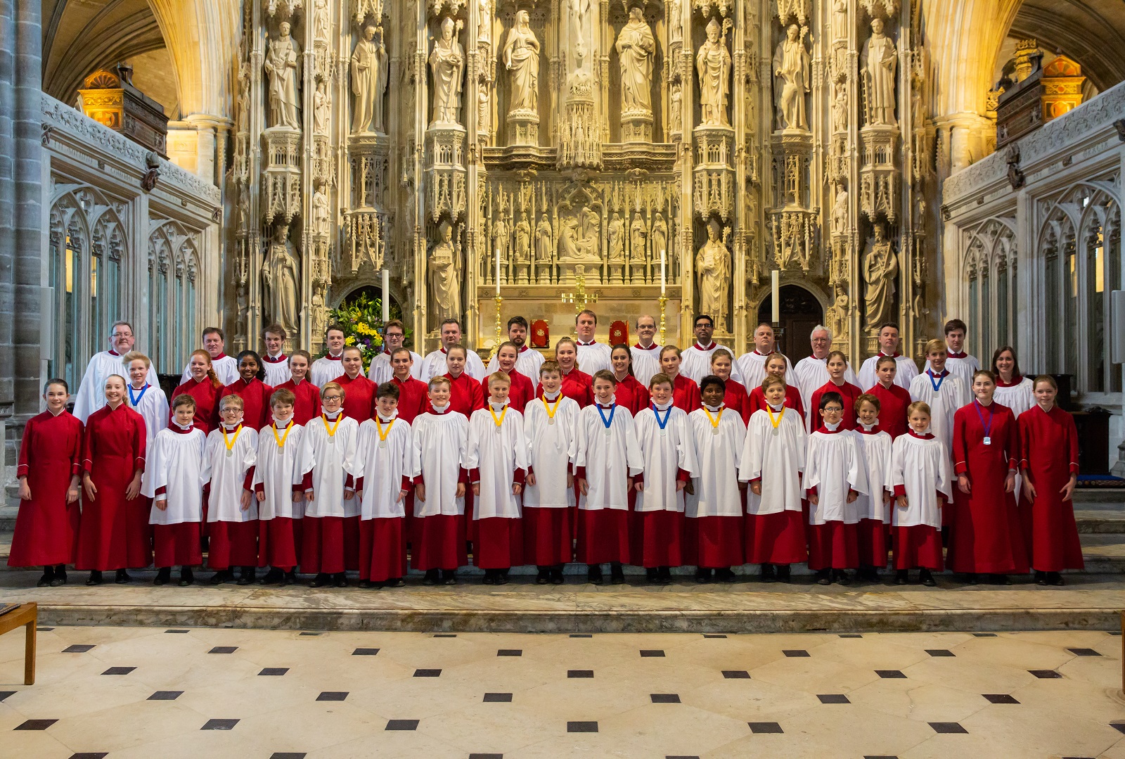 Southern Cathedrals Festival Choral Evensong sung by Winchester